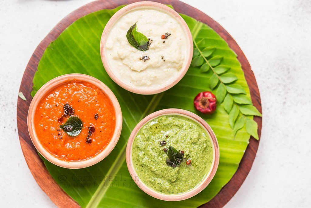 3 breakfast chutney varieties