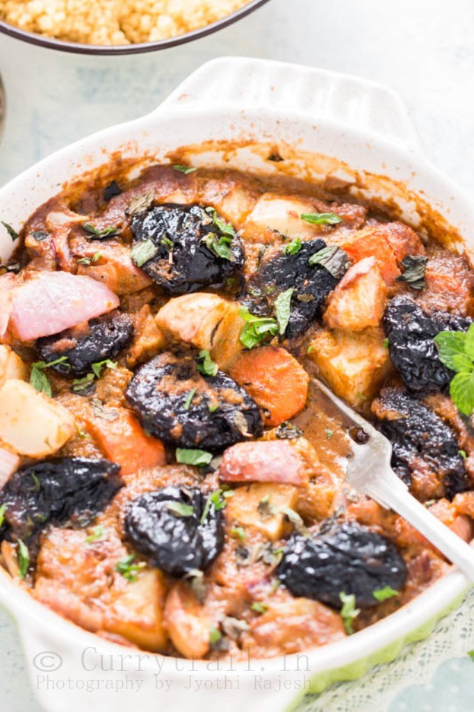 Vegetable Tagine with Prunes_1