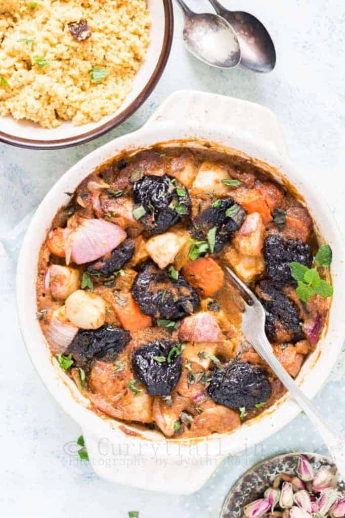Vegetable Tagine with Prunes_3
