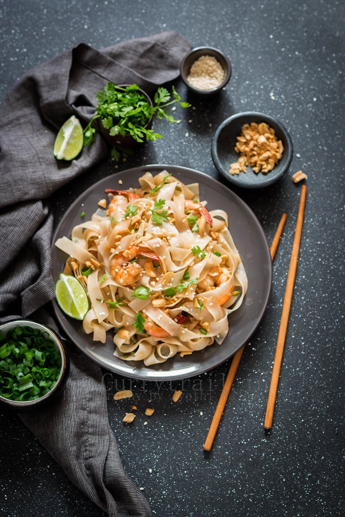 Pad Thai Prawns Noodles