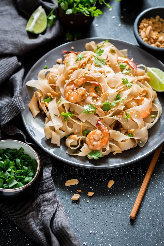 Pad Thai Prawns Noodles