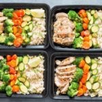 chicken meal prep with brown rice