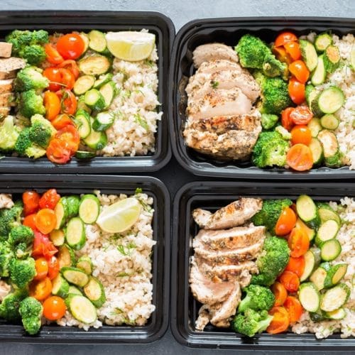 Chicken Meal Prep With Brown Rice - CurryTrail