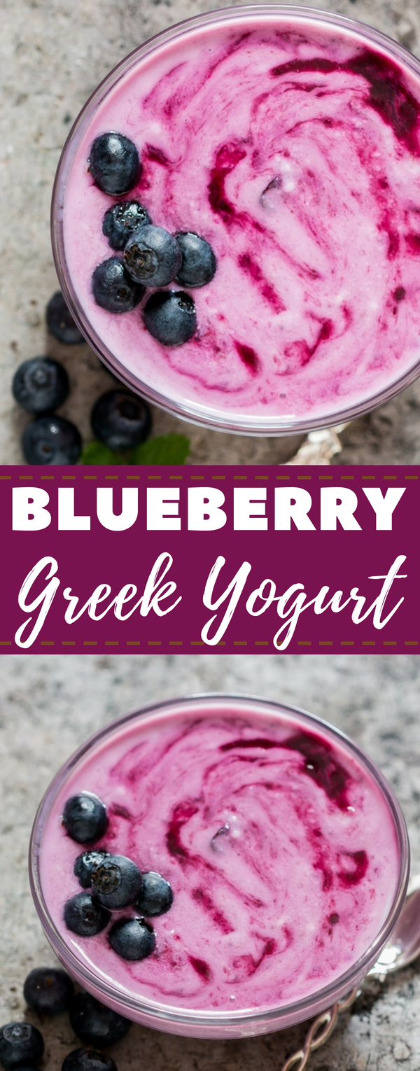 Today I bring to you 6 amazing ways to flavor plain Greek yogurt for making bland plain yogurt yummier. Fresh fruit flavors, chocolate flavoured Greek yogurt, create new flavors that works for you. That gorgeous purple color from blueberries isn't tempting you to try this?