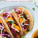 This easy tilapia fish tacos recipe with mango salsa is easy to make and the flavors in it is guaranteed to blow your mind. Are you ready for taco Tuesday? 30 minutes or less on the clock and you have the most delicious homemade tacos dinner to be served for dinner