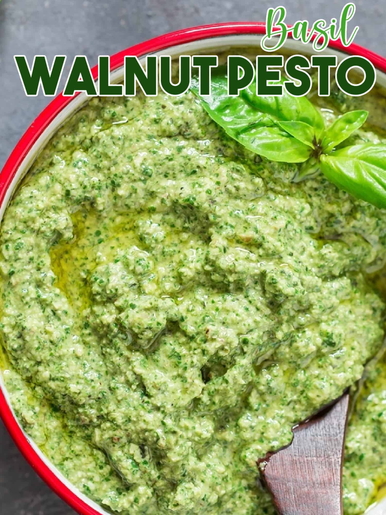 Fresh Basil Walnut Pesto Recipe (Vegan) CurryTrail