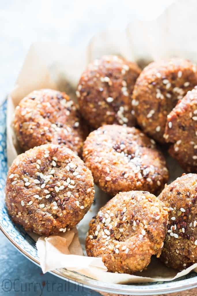 Crispy falafel