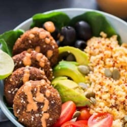 Mediterranean Vegan Buddha Bowl