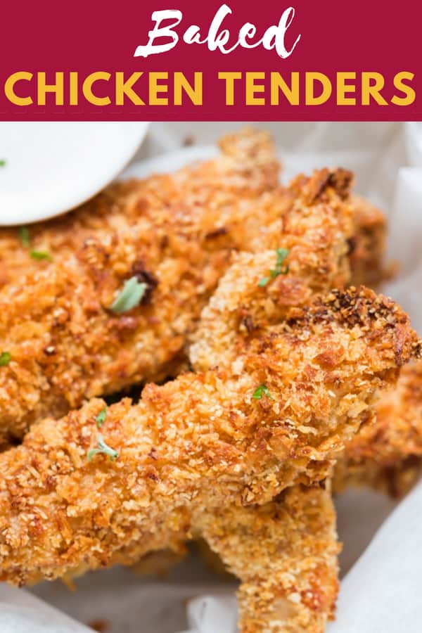 Crispy Oven Baked Chicken Tenders will blow your mind and taste buds. We are talking about super crispy chicken tenders with addictive Parmesan coating to it and they are BAKED! It tastes just like fried chicken but only baked!