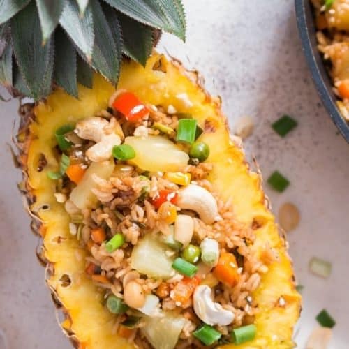 Thai Pineapple Fried Rice (Khao Pad Sapparot) CurryTrail