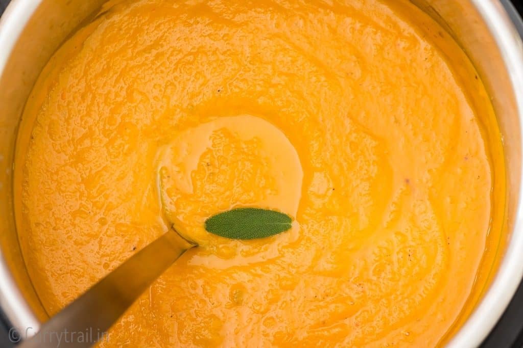 instant pot butternut squash soup