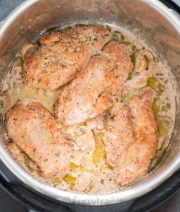 cooking instant pot chicken marsala 