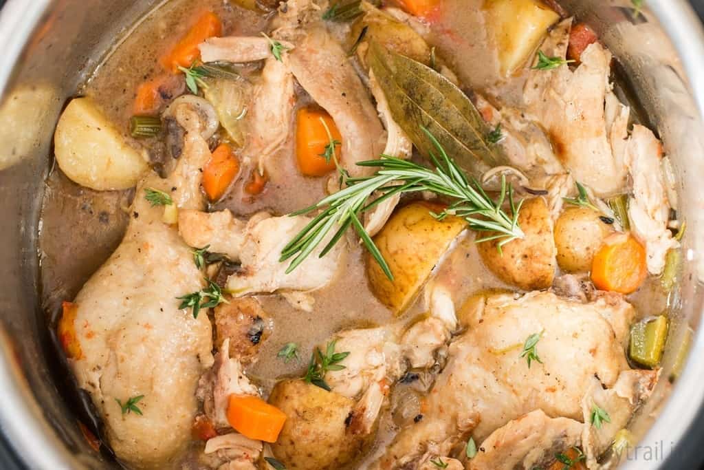 Instant Pot Chicken Stew (+Video and Stove Top Instructions) - CurryTrail