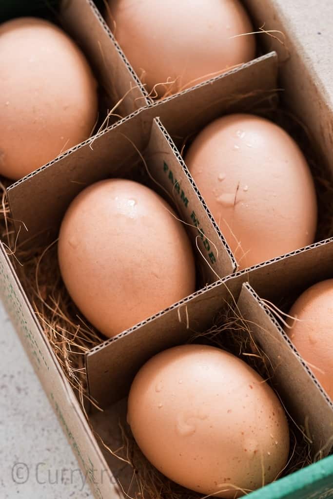 Farm fresh organic eggs for instant pot hard boiled eggs