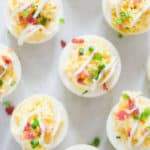 Instant pot hard boiled eggs with text overlay