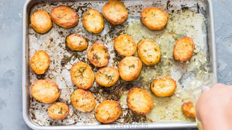 Best Ever Melting Potatoes Recipe (Video) - CurryTrail