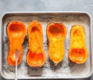 Roasted butternut squash