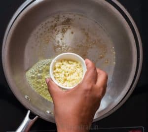 garlic sauteed in butter