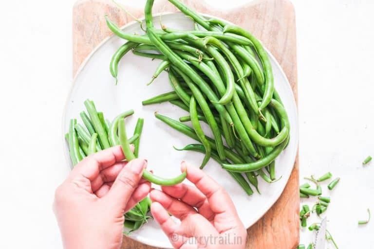 Sauteed Green Beans with Garlic Lemon and Parmesan CurryTrail