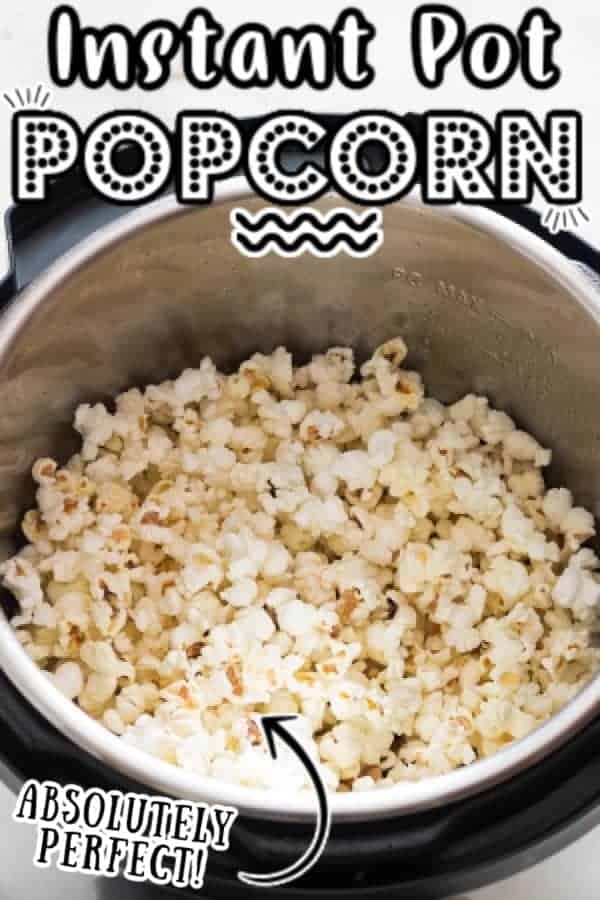 Instant Pot Popcorn (+ 3 ways to flavor it up) CurryTrail