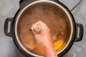 Instant pot spiced apple cider