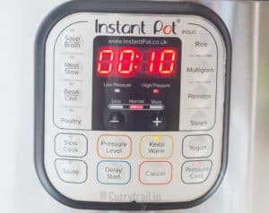 timer for instant pot chicken noodle soup