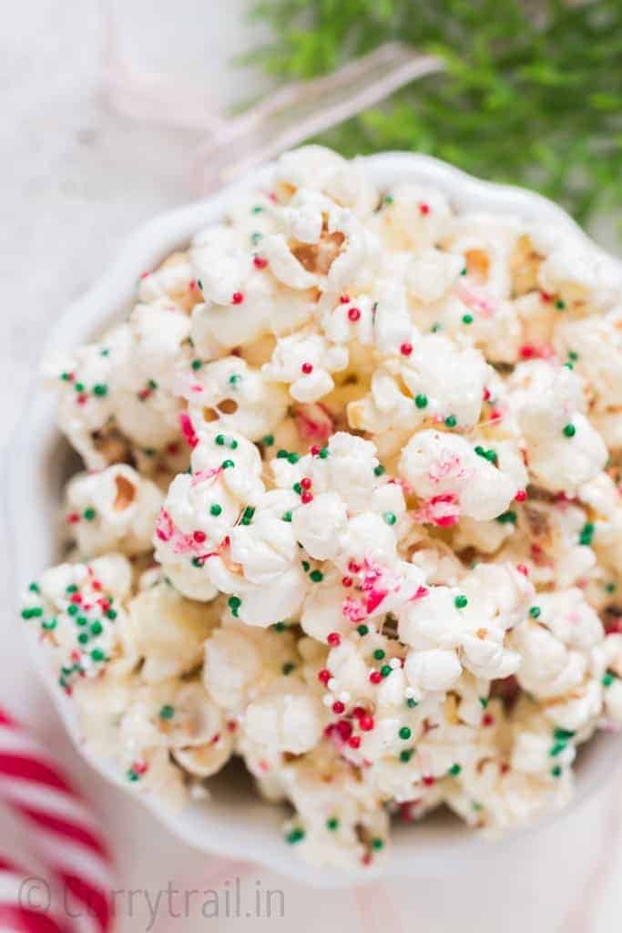 Santa Munch Christmas Popcorn Snack Mix - CurryTrail