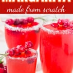 cranberry margarita with text