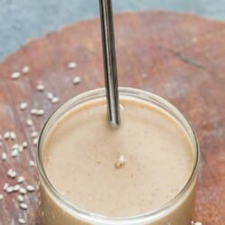 creamy and luxurious homemade tahini recipe needs 2 ingredients and 5 minutes
