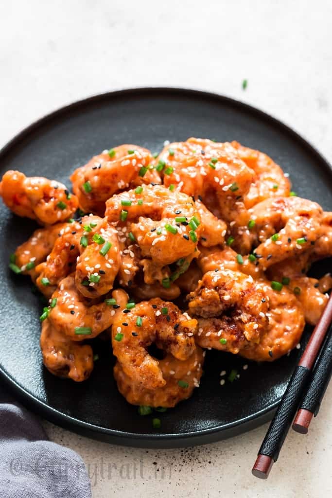 Bonefish grill copycat bang bang shrimp recipe is easy, crispy, party shrimp recipe that needs only 10 minutes to make