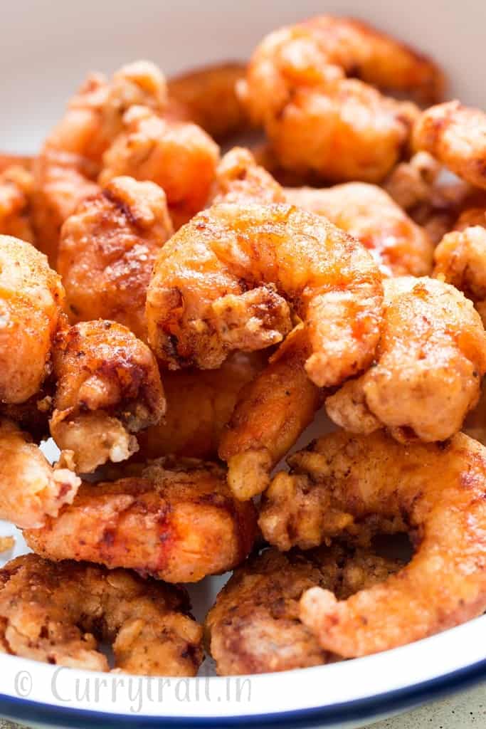 fried shrimp for bang bang shrimp