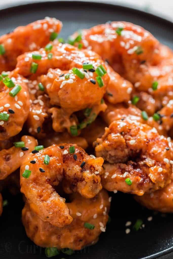 Bonefish grill copycat bang bang shrimp recipe is easy, crispy, party shrimp recipe that needs only 10 minutes to make
