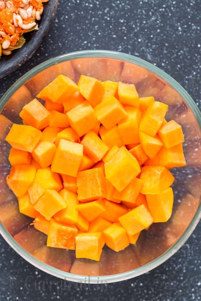 a complete guide on how to peel and cut butternut squash