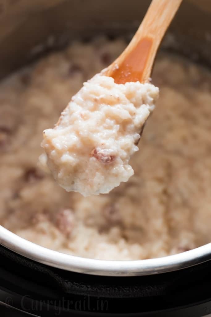 instant pot rice pudding in instant pot