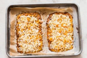 cauliflower crust for cheesy cauliflower breadsticks