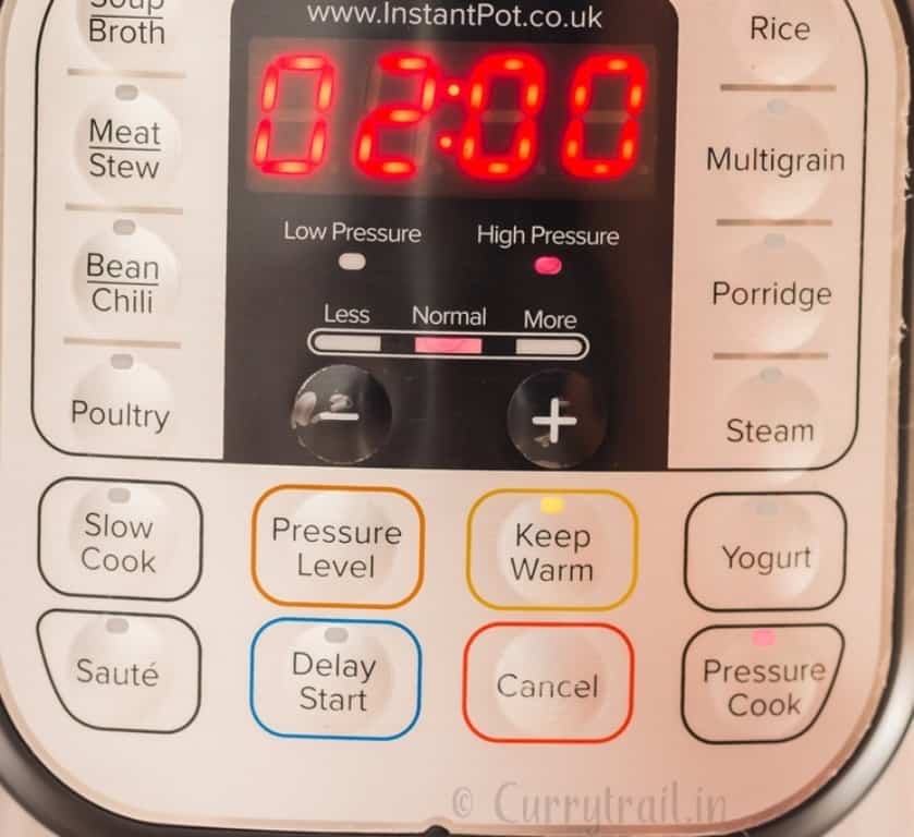 cooking time for instant pot bone broth