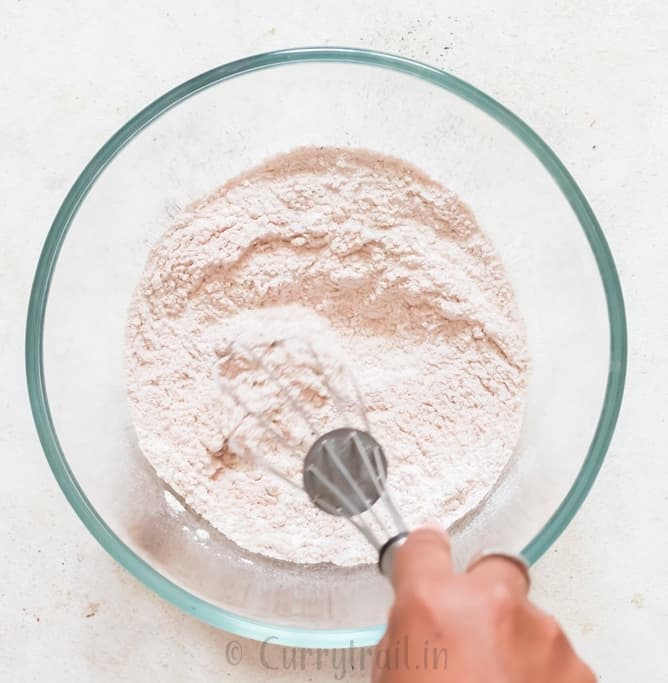 spiced flour mix for coating chicken.