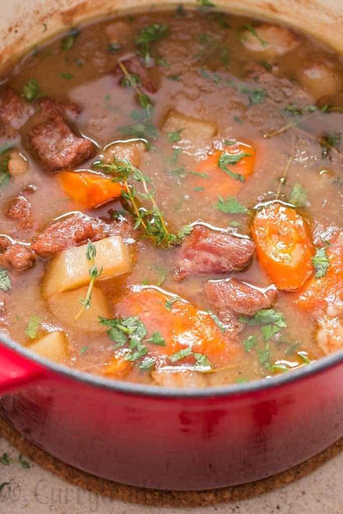 One Pot Lamb Stew Recipe (Stove Top) - CurryTrail