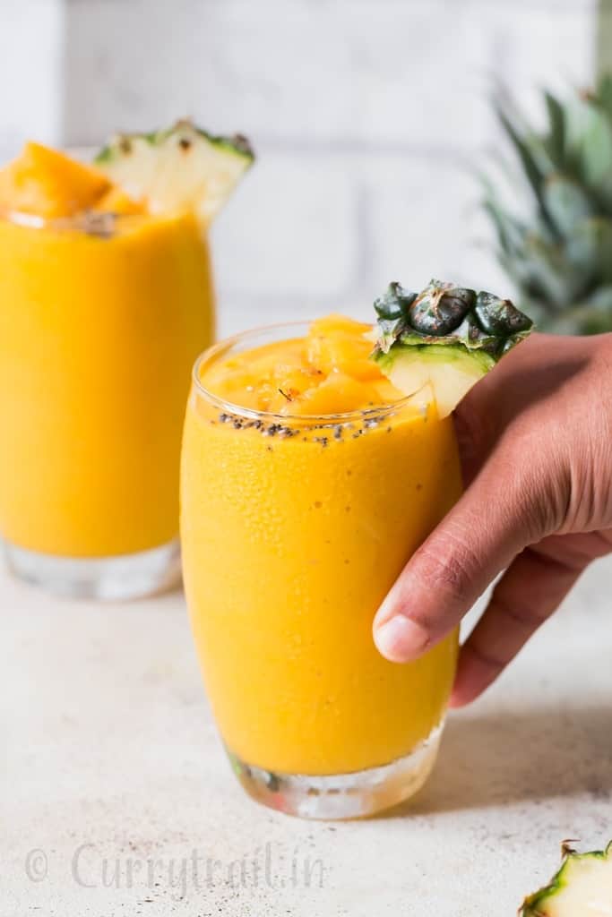 anti-inflammatory pineapple smoothie