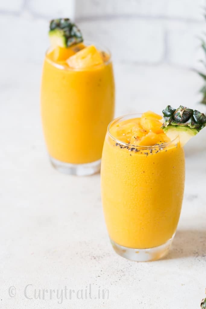 anti-inflammatory pineapple smoothie