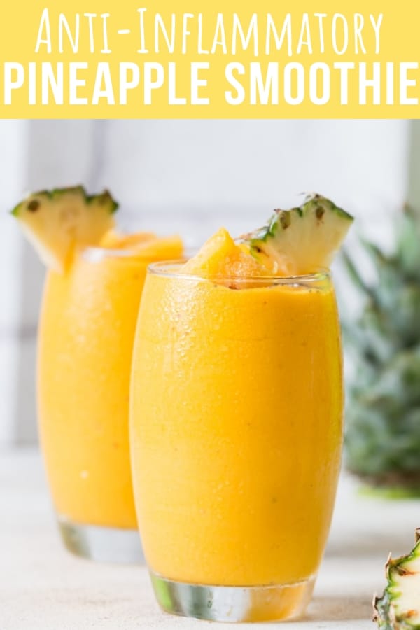 AntiInflammatory Pineapple Smoothie CurryTrail