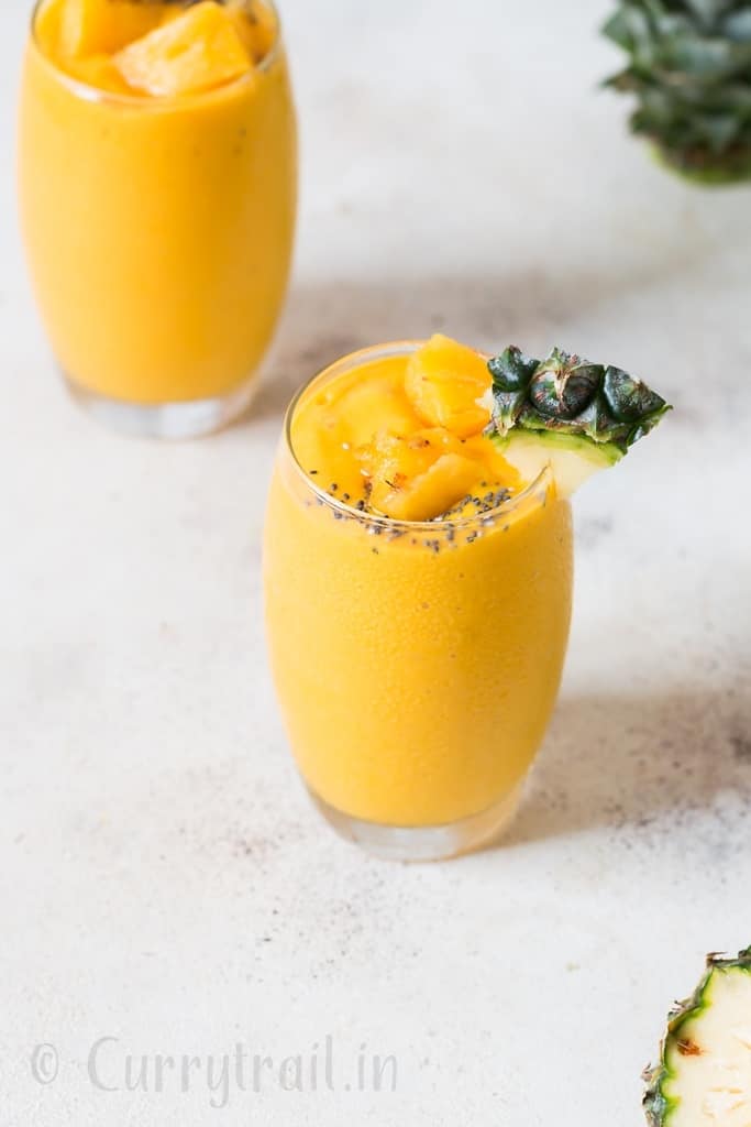 anti-inflammatory pineapple smoothie