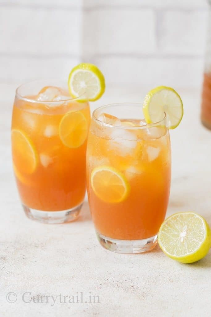 Southern sweet lemon iced tea recipe is perfect summer thirst quencher
