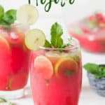 fresh watermelon mojito recipe