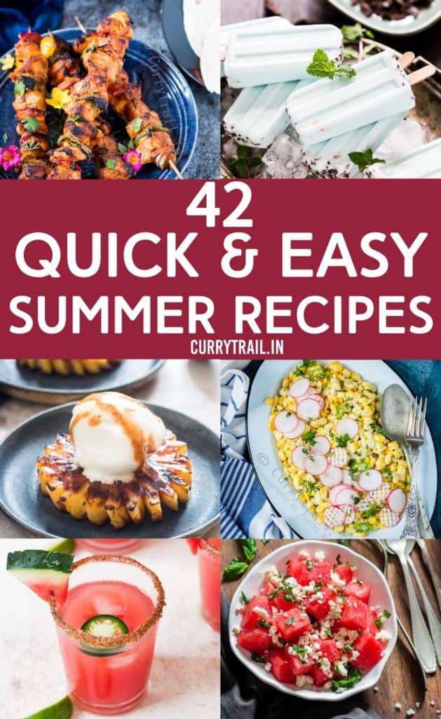 collection of 42 best summer recipes