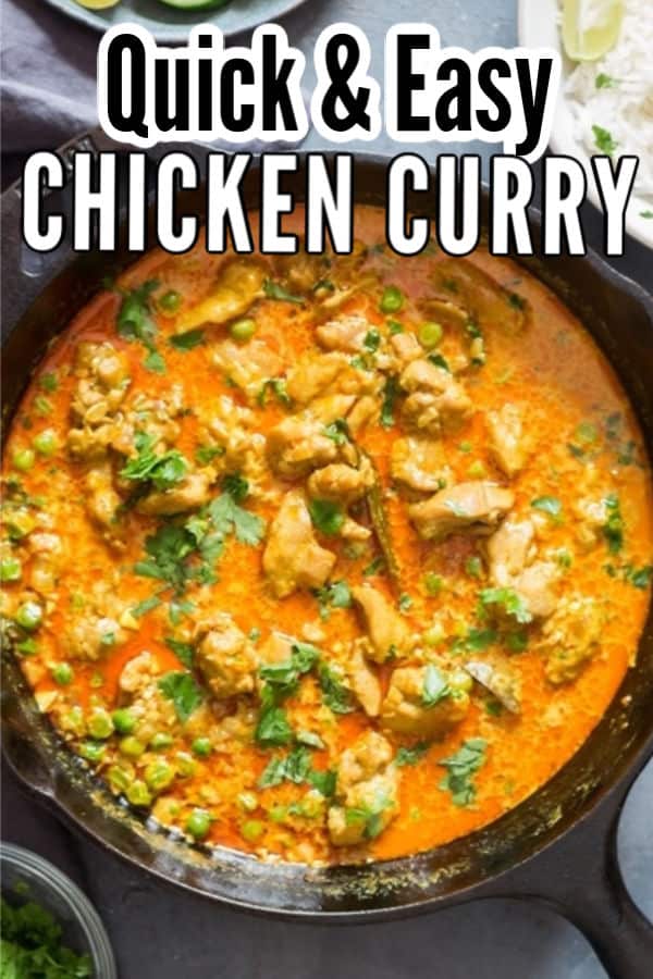 Quick & Easy Chicken Curry Recipe Video - CurryTrail