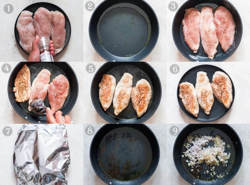 step by step pictorial of creamy chipotle chicken recipe