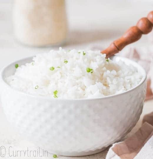 How To Make Perfect Steamed Rice On Stove Top CurryTrail