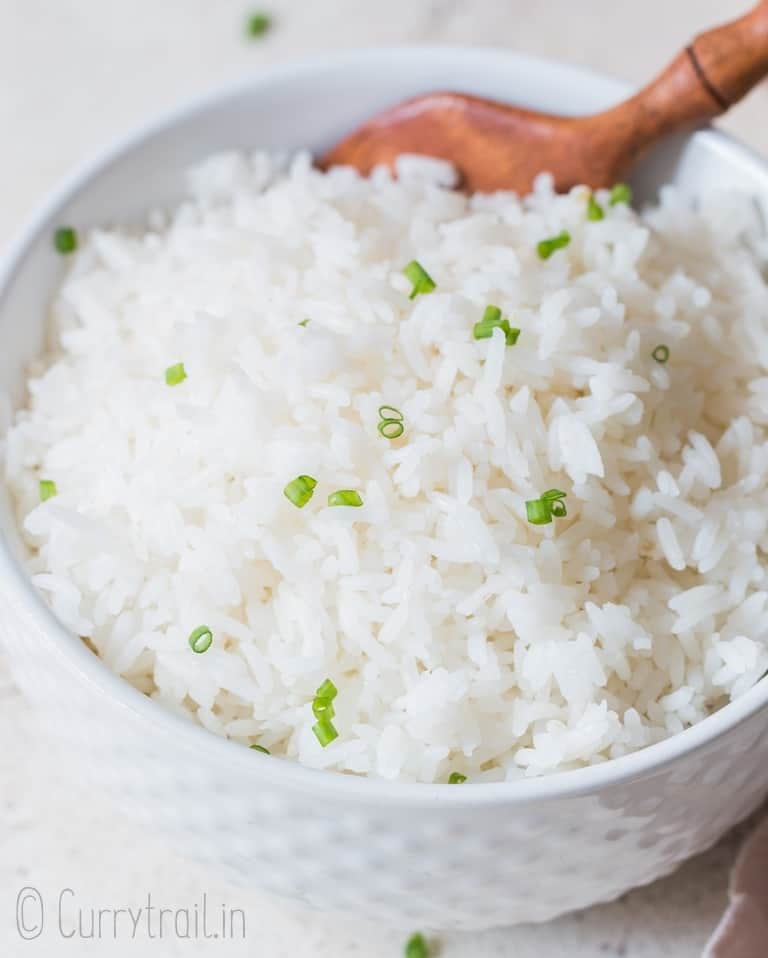 How To Make Perfect Steamed Rice On Stove Top - CurryTrail