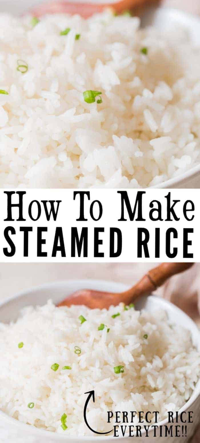 How To Make Perfect Steamed Rice On Stove Top - CurryTrail